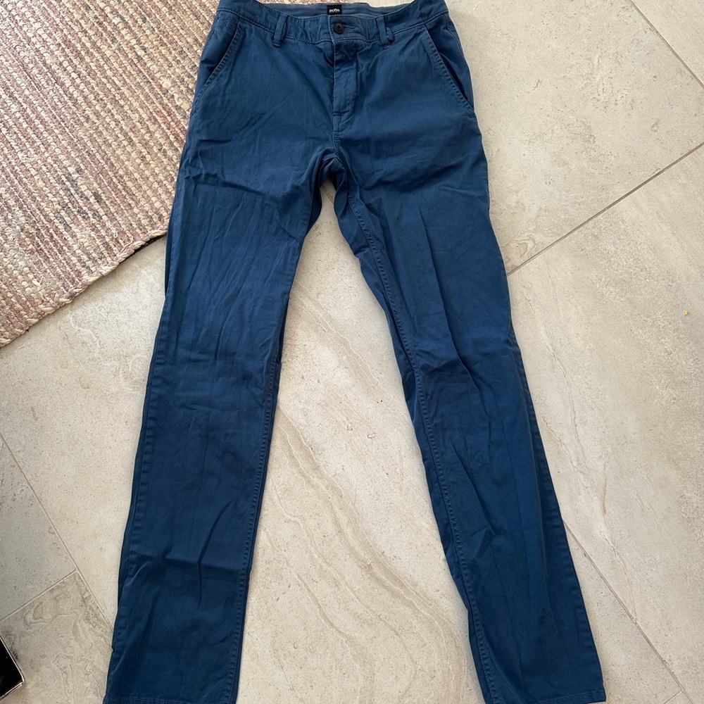 Boss Men's Blue Chinos Pants 29” x 33”